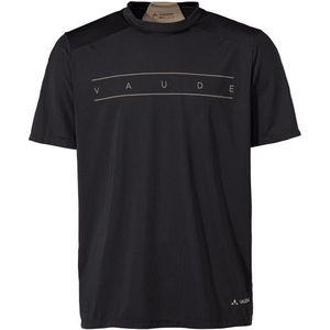 Vaude Qimsa Logo Shirt Fietsshirt (Heren |zwart)