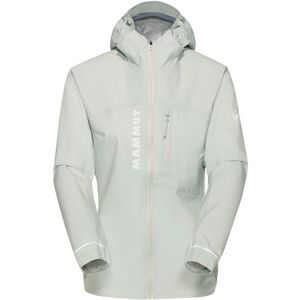 Mammut Womens Aenergy Trailrunning HS Hooded Jacket Hardloopjack (Dames |grijs |waterdicht)
