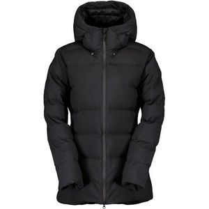 Scott Womens Tech Warm Coat Lange jas (Dames |zwart |waterdicht)