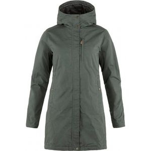 Fjällräven Womens Kiruna Padded Parka Lange jas (Dames |olijfgroen)