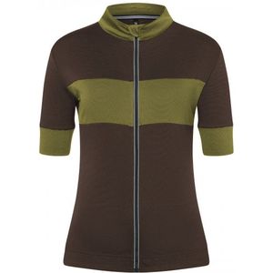 supernatural Womens Grava Jersey Fietsshirt (Dames |bruin)