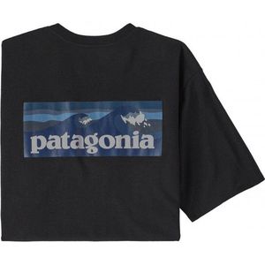 Patagonia Boardshort Logo Pocket Responsibili T-shirt (Heren |zwart)