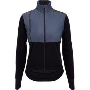 Santini Womens Vega Absolute Winter Shield Cycling Jacket Fietsjack (Dames |zwart |waterdicht)