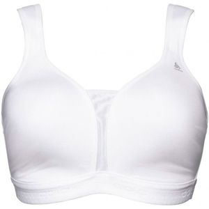 Odlo Womens Sports Bra Padded High Sportbeha (Dames |wit)