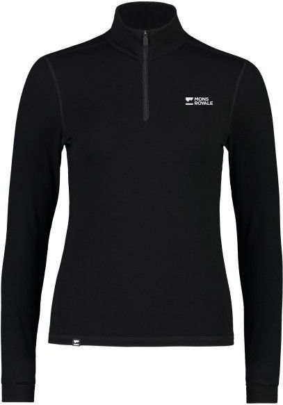 Mons Royale - Cascade - Merino 1/4 Zip Longsleeve - Dames