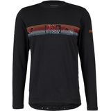 Zimtstern - Trailflowz - Longsleeve Shirt - Zwart - Stretch, 84% Polyester, 11% Wol, 5% Elastaan