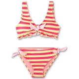 Sanetta - Meisjesbikini - Geel - Gerecycled Polyester Mix