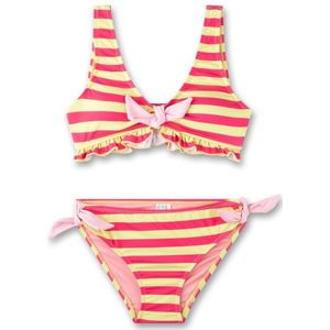 Sanetta - Meisjesbikini - Geel - Gerecycled Polyester Mix