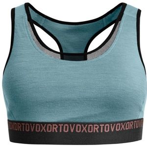Ortovox - 185 Rock'N'Wool - Sport Top - Turkoois - Merino-ondergoed