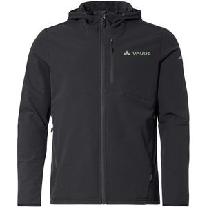 Vaude Elope Stormfleece Hoody Softshelljack (Heren |zwart/grijs)