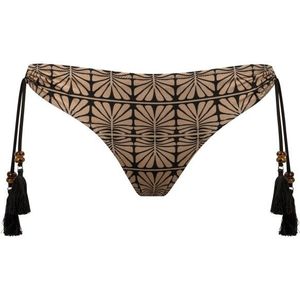 Watercult Womens Artisan Vibe Adj Bikini Bottoms Bikinibroekje (Dames |wit)