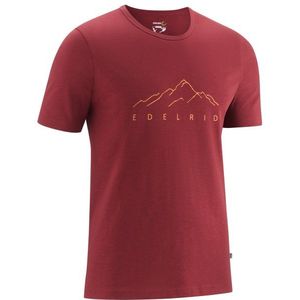 Edelrid Highball IV T-shirt (Heren |rood)