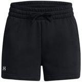 Under Armour Womens Rival Fleece Short Trainingsbroek (Dames |zwart)