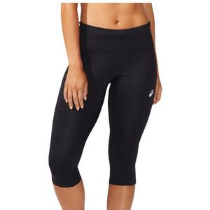 Asics Womens Core Capri Tight Short (Dames |zwart)