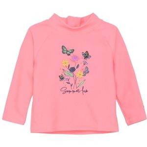 Color Kids Baby T-Shirt L/S with Application Lycra (Kinderen |roze)