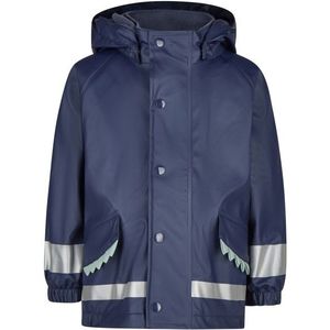 Sterntaler regenjas gevoerd punten, marineblauw, 110