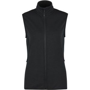 Heber Peak Womens MerinoBlend SaplingHe II Vest Vrijetijdsvest (Dames |zwart)