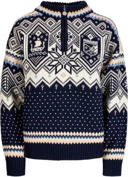 Dale of Norway - VM Trondheim - Wollen Trui - Grijs/Blauw