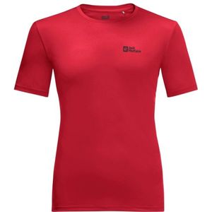 Jack Wolfskin Tech Tee Sportshirt (Heren |rood)
