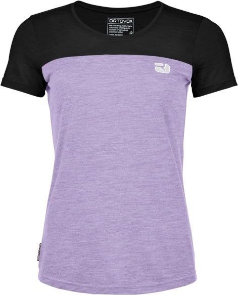 Ortovox - 150 Cool Logo - Merinoshirt - Purper - Dames