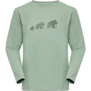 Mammut Kids Mammut Core Longsleeve Logo Longsleeve (Kinderen |groen)