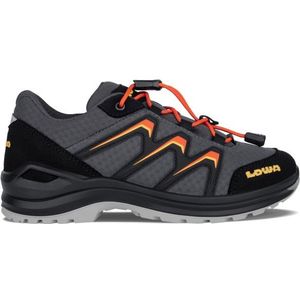 Lowa Kids Maddox GTX LO Junior Multisportschoenen (Kinderen |zwart |waterdicht)