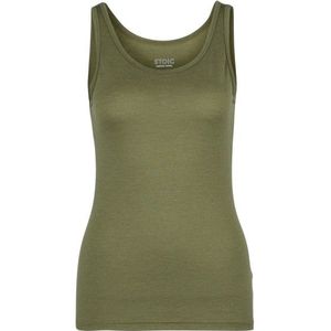 Stoic Womens Merino150 AlsenSt Tank Merino-ondergoed (Dames |olijfgroen)