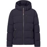 Ecoalf - Bazon - Gewatteerde Hoodie Jas - Blauw