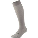 CEP - Flight Socks Tall - Hardloopsokken - Lichtgrijs