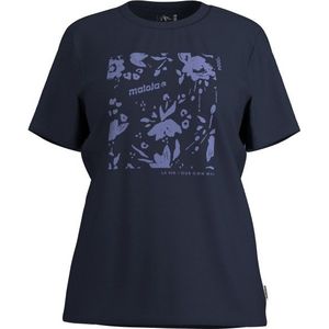 Maloja Womens RisoyaM T-shirt (Dames |blauw)