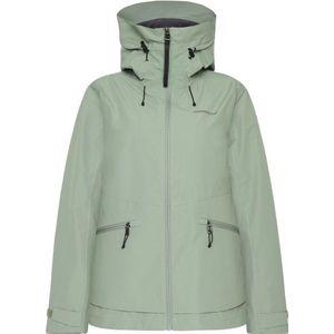 Didriksons Womens Turvi Jacket 2 Regenjas (Dames |turkoois |waterdicht)