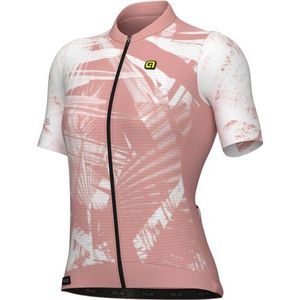 Alé - PR-E Palm S/S Jersey - Fietsshirt - Roze