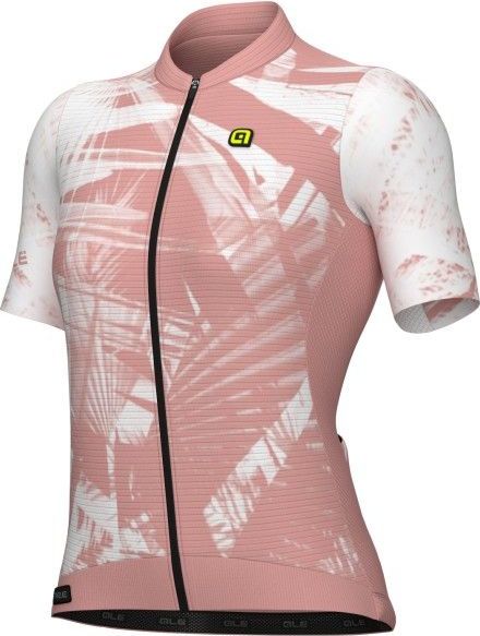 Alé - PR-E Palm S/S Jersey - Fietsshirt - Roze