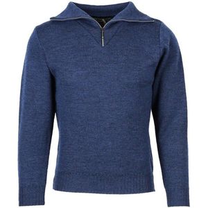 Flomax Troyer Udo Wollen vest (Heren |blauw)