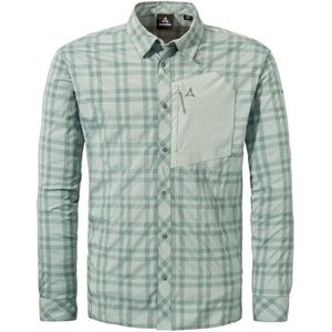 Schöffel Shirt Style Dynkur Overhemd (Heren |grijs/turkoois)