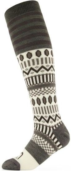 Kari Traa - Åkle - Merinosokken - Grijs