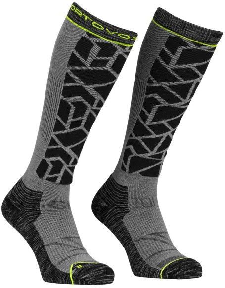 ORTOVOX - Ski Tour Comp Long Socks - Zwart - Compressiekousen