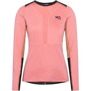 Kari Traa Womens Tirill L/S Sportshirt (Dames |rood/roze)