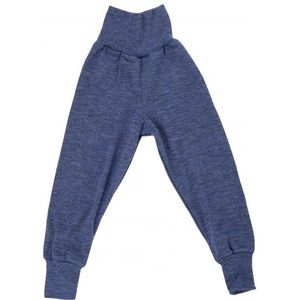 Engel Baby-Hose Feinripp mit Nabelbund Merino-ondergoed (Kinderen |blauw)