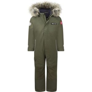 Trollkids Kids Kirkenes Snowsuit Overall (Kinderen |olijfgroen |waterdicht)