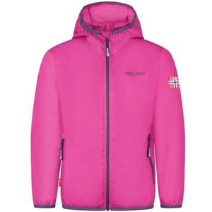 Trollkids Kids Trolltunga Jacket Regenjas (Kinderen |roze |waterdicht)