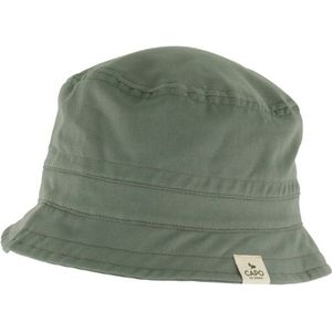 CAPO Canvas Bucket Hat Hoed (olijfgroen)