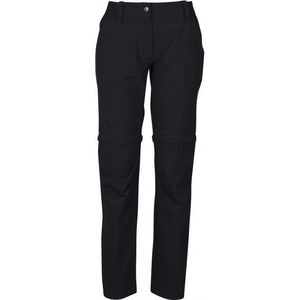 Vaude Womens Farley Stretch Zip Off Pants II Trekkingbroek (Dames |zwart)
