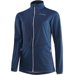 Löffler Womens Jacket Hyper Comfort Fit WS Light Softshelljack (Dames |blauw)
