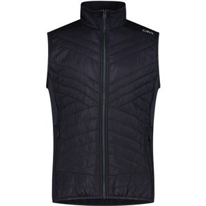 CMP Hybrid Vest Synthetische bodywarmer (Heren |zwart/blauw)