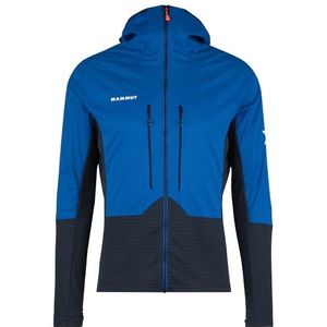 Mammut Eiger Nordwand Midlayer Hybrid Hooded Jacket Softshelljack (Heren |blauw)