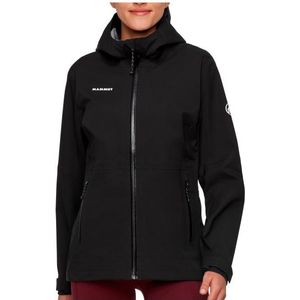 Mammut Womens Linard Guide Hardshell Hooded Jacket Regenjas (Dames |zwart |waterdicht)