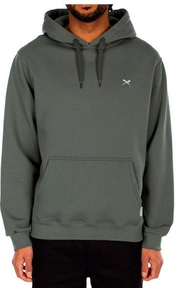 Iriedaily - Sweatshirt - Smaragd - Capuchon - Lange Mouw