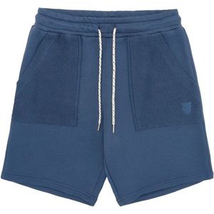 KnowledgeCotton Apparel Birch Sweat Shorts Short (Heren |blauw)