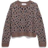 ARMEDANGELS - Diliriaa Laopaa - Gebreide Pullover - Dierenprint - Loose Fit - Zuivere Wol